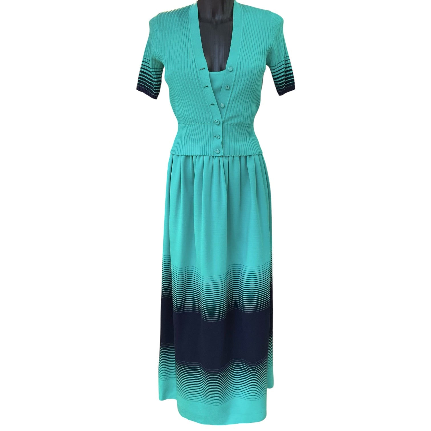 Lanvin Green Set  Opulence Vintage
