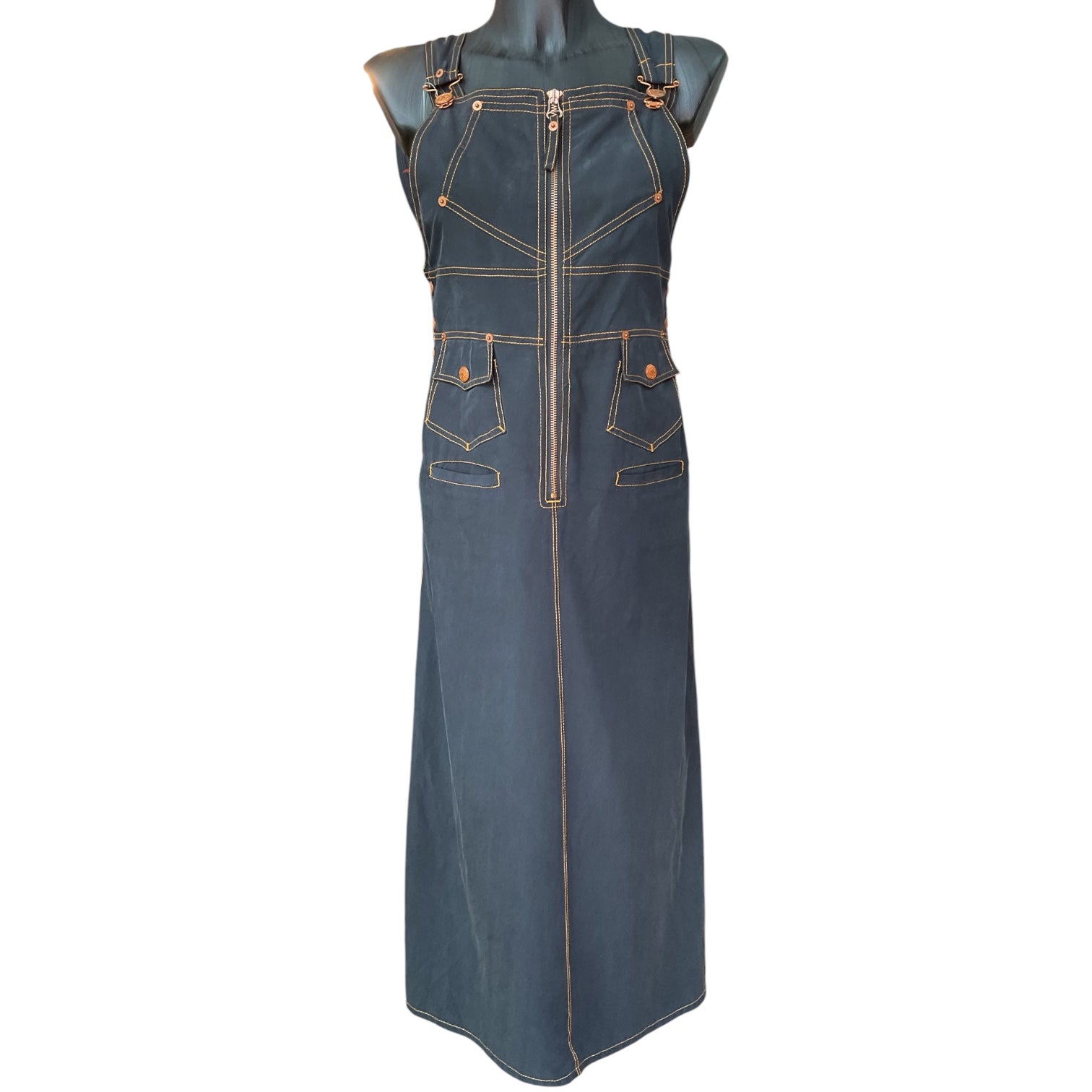 Jean Paul Gaultier Overalls Dress – Opulence Vintage