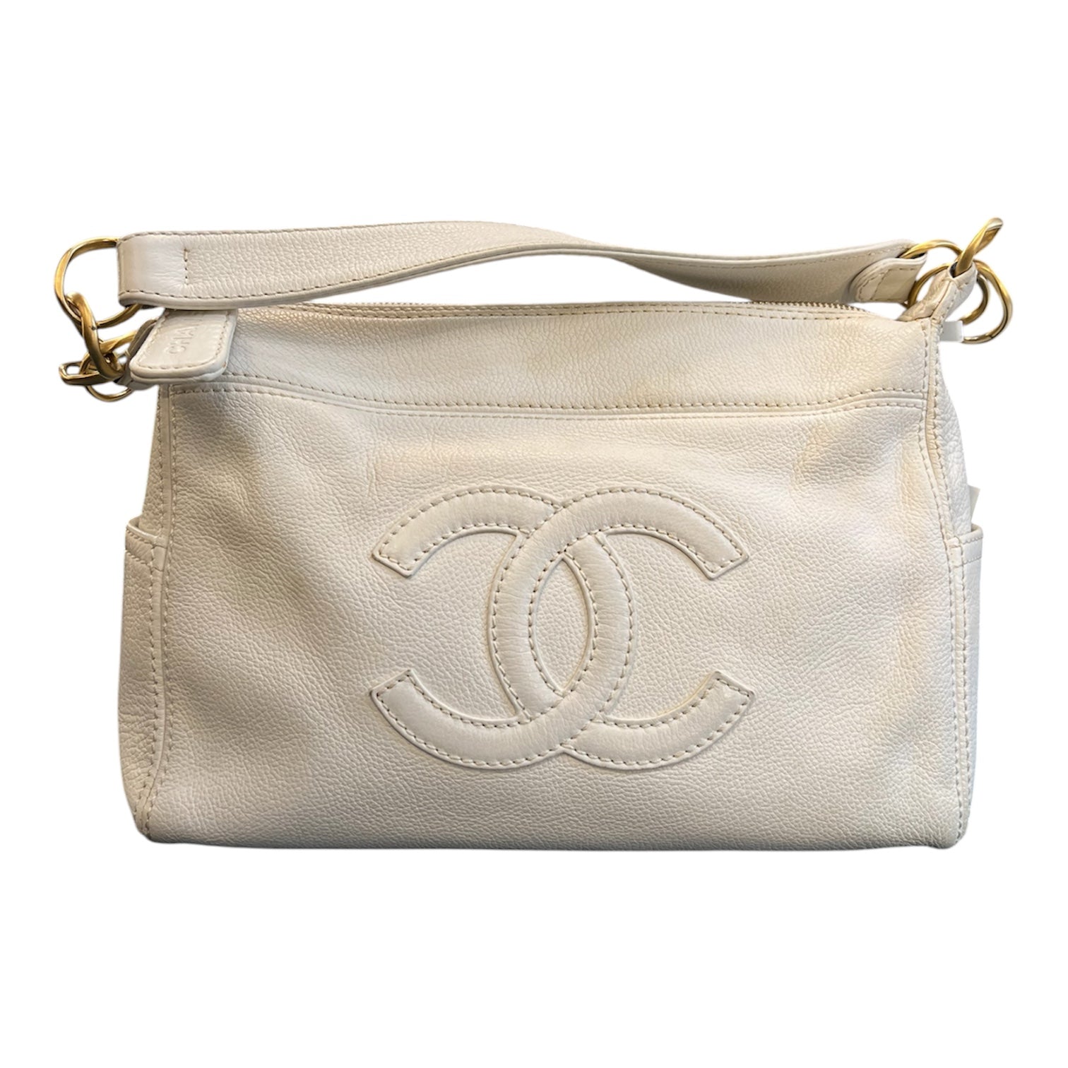 2003 Chanel CC Caviar Chain Shoulder Bag – Opulence Vintage