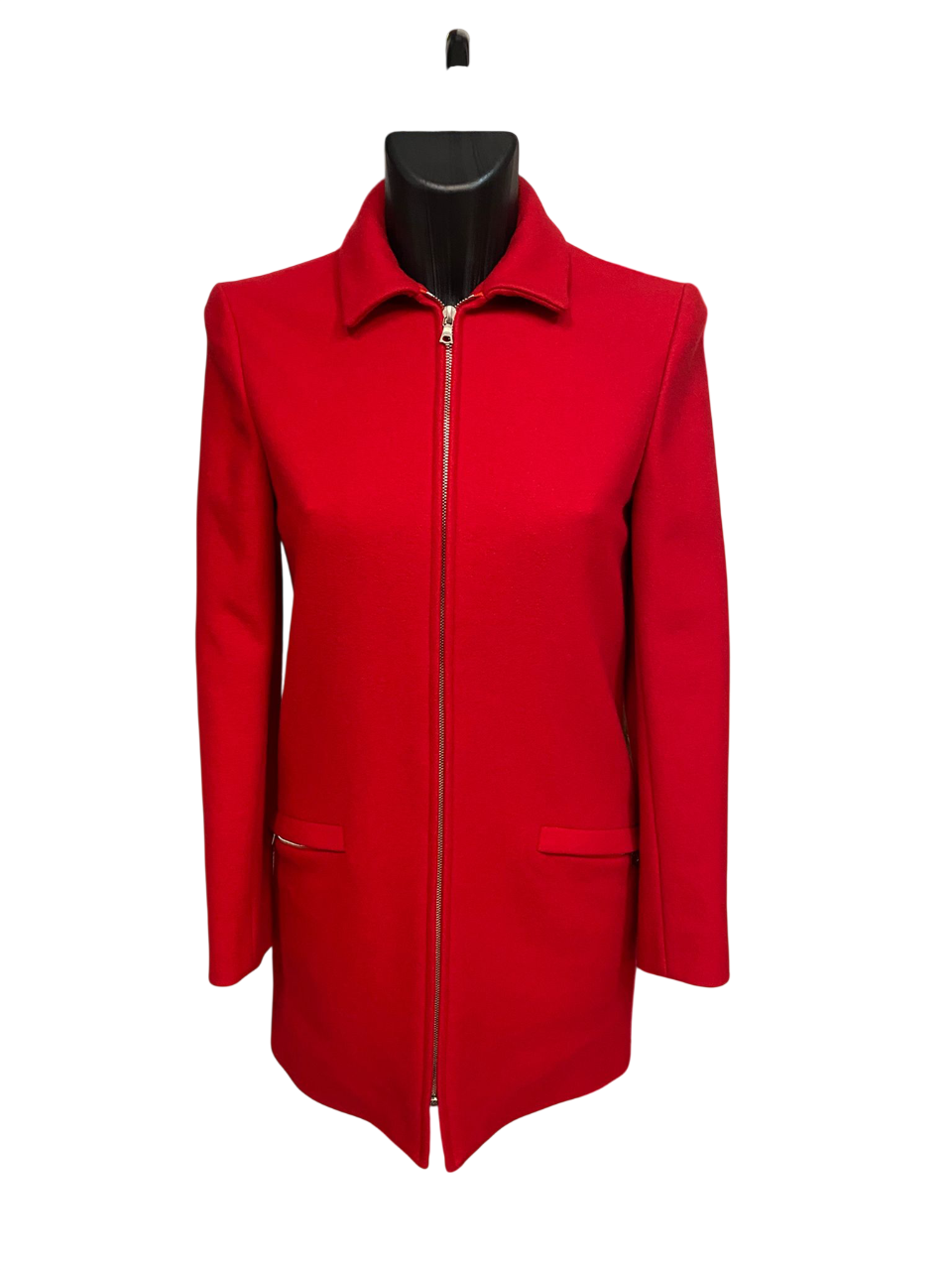 Miu Miu Red Wool Coat – Opulence Vintage