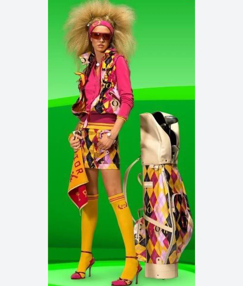 Christian Dior by John Galliano (2004): A Rare Golf-Inspired Fashion Statemen