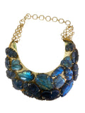 Necklace with Labradorite Stones