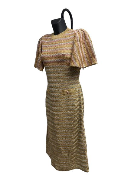Chanel Knitted Maxi Dress FW2024 by Virginie Viard