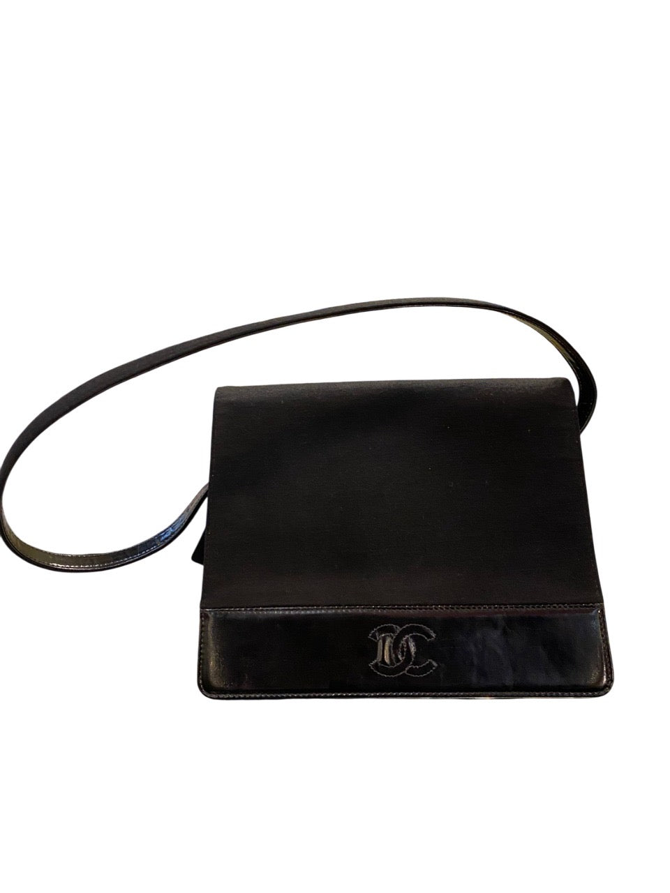 1997 Chanel handbag Black fabric