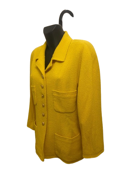 Chanel Yellow Blazer