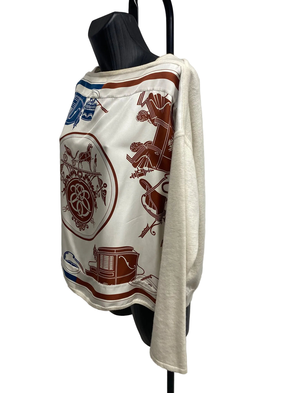 Hermès Tunique Twillaine "Ex Libris"
