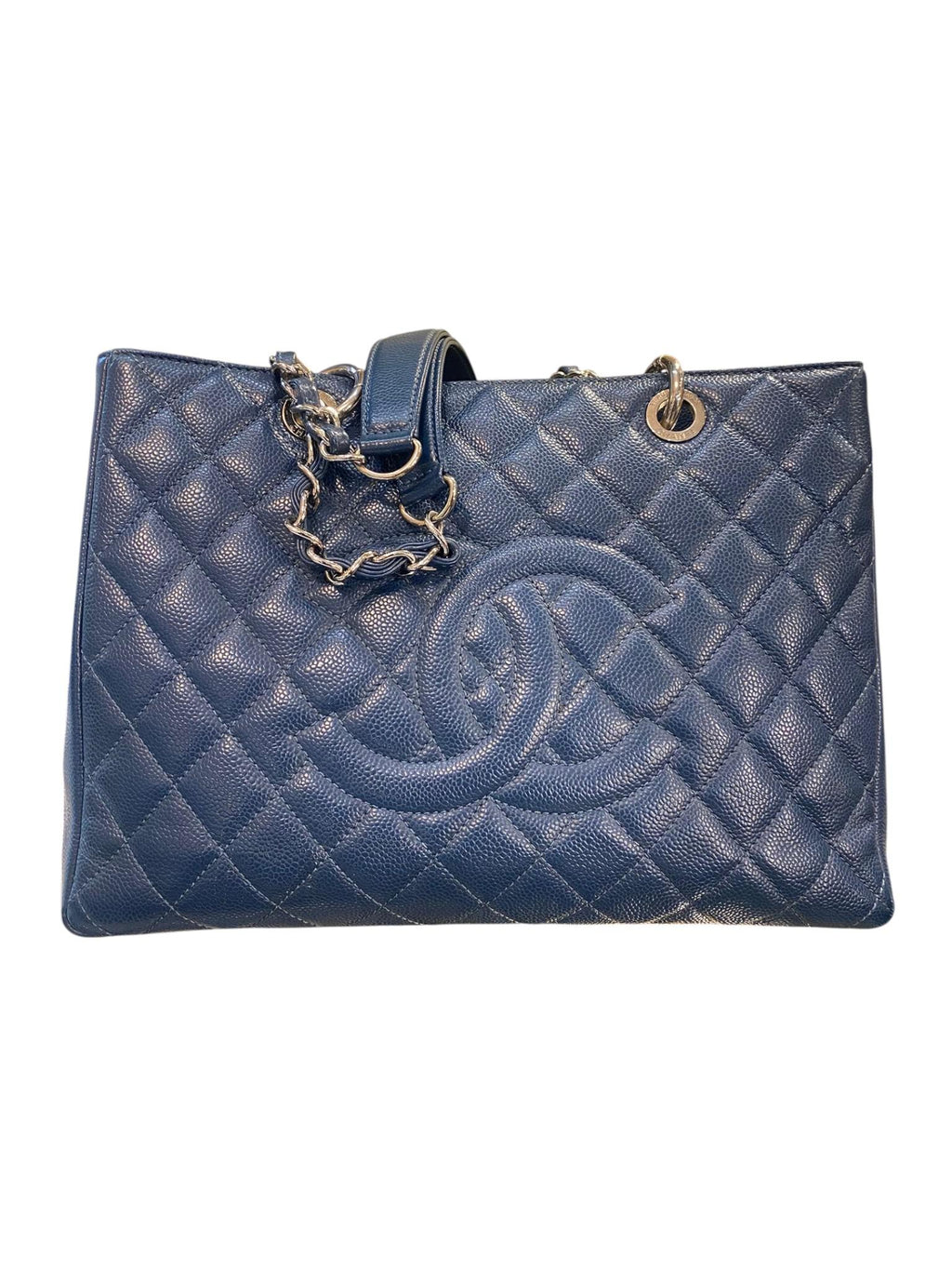 2012 Chanel Blue Caviar GST bag
