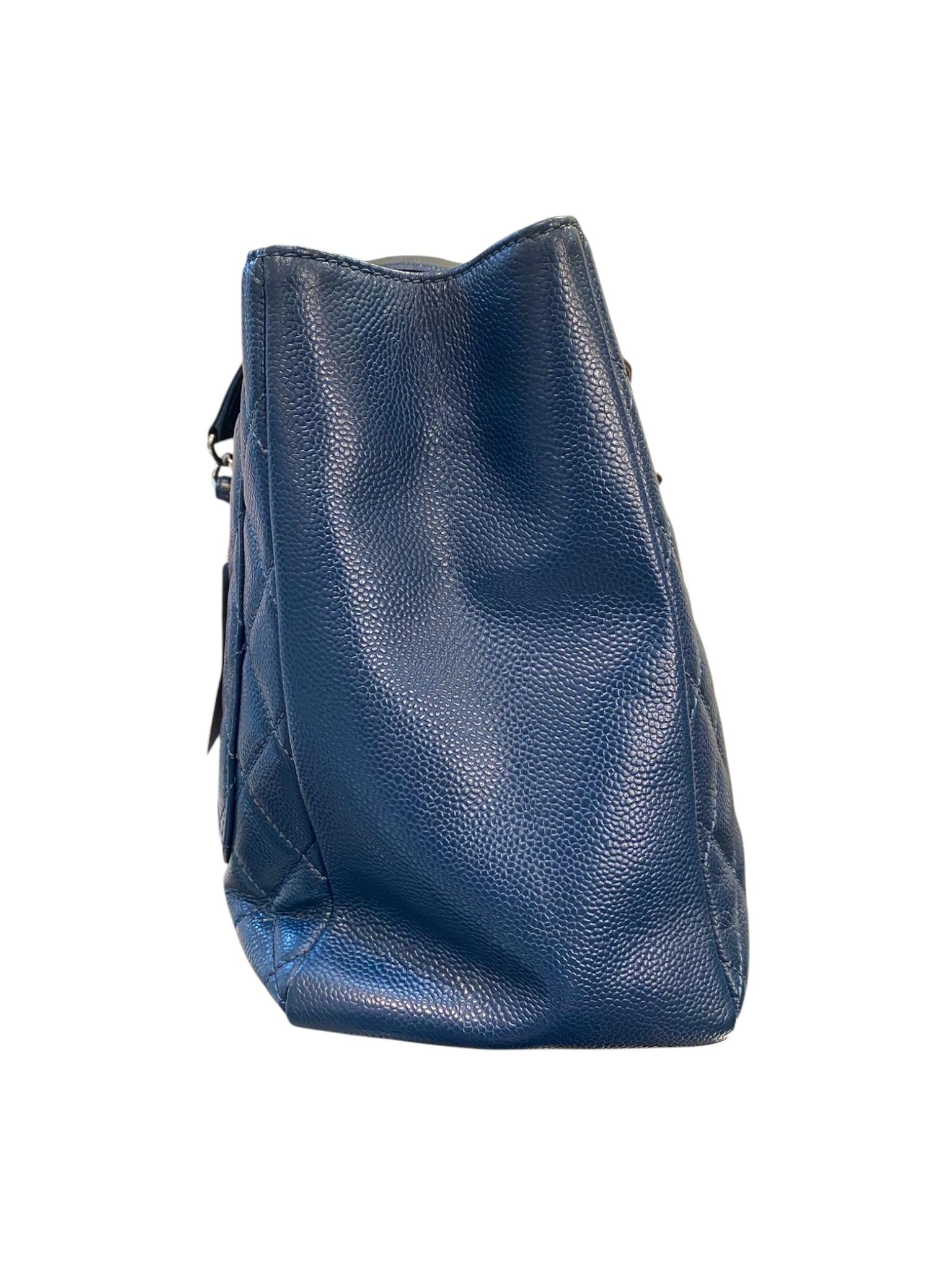 2012 Chanel Blue Caviar GST bag