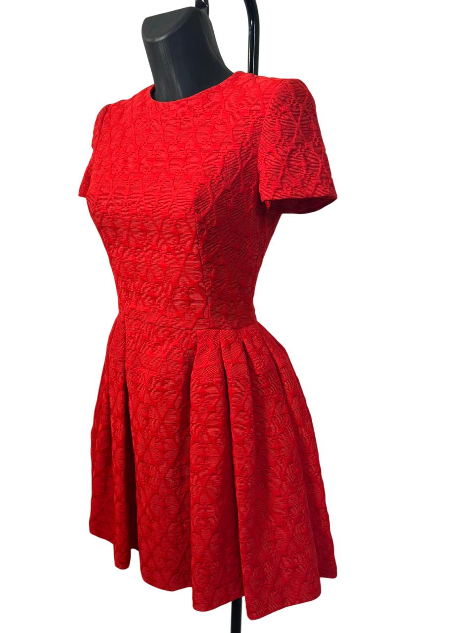 Alexander McQueen Orange Dress (2014)