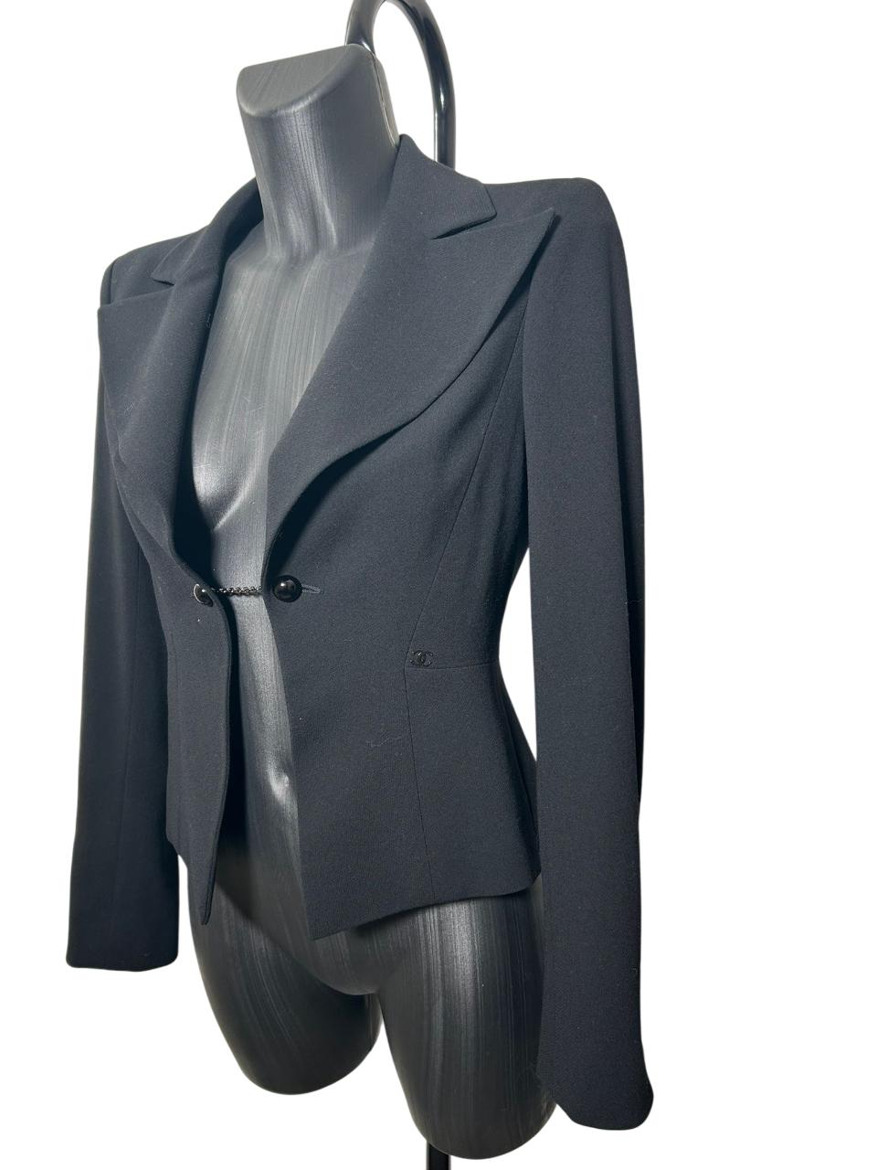 Chanel Black Jacket ( Spring/Summer 2003 by Karl Lagerfeld)