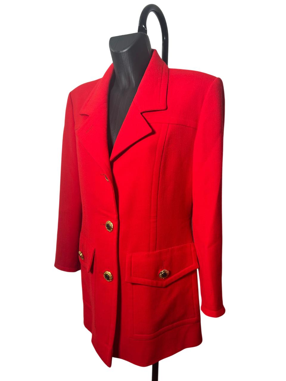 Givenchy Red Wool Jacket