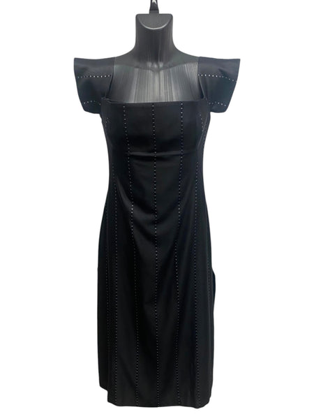 Alexander Mcqueen Black Dress – Opulence Vintage