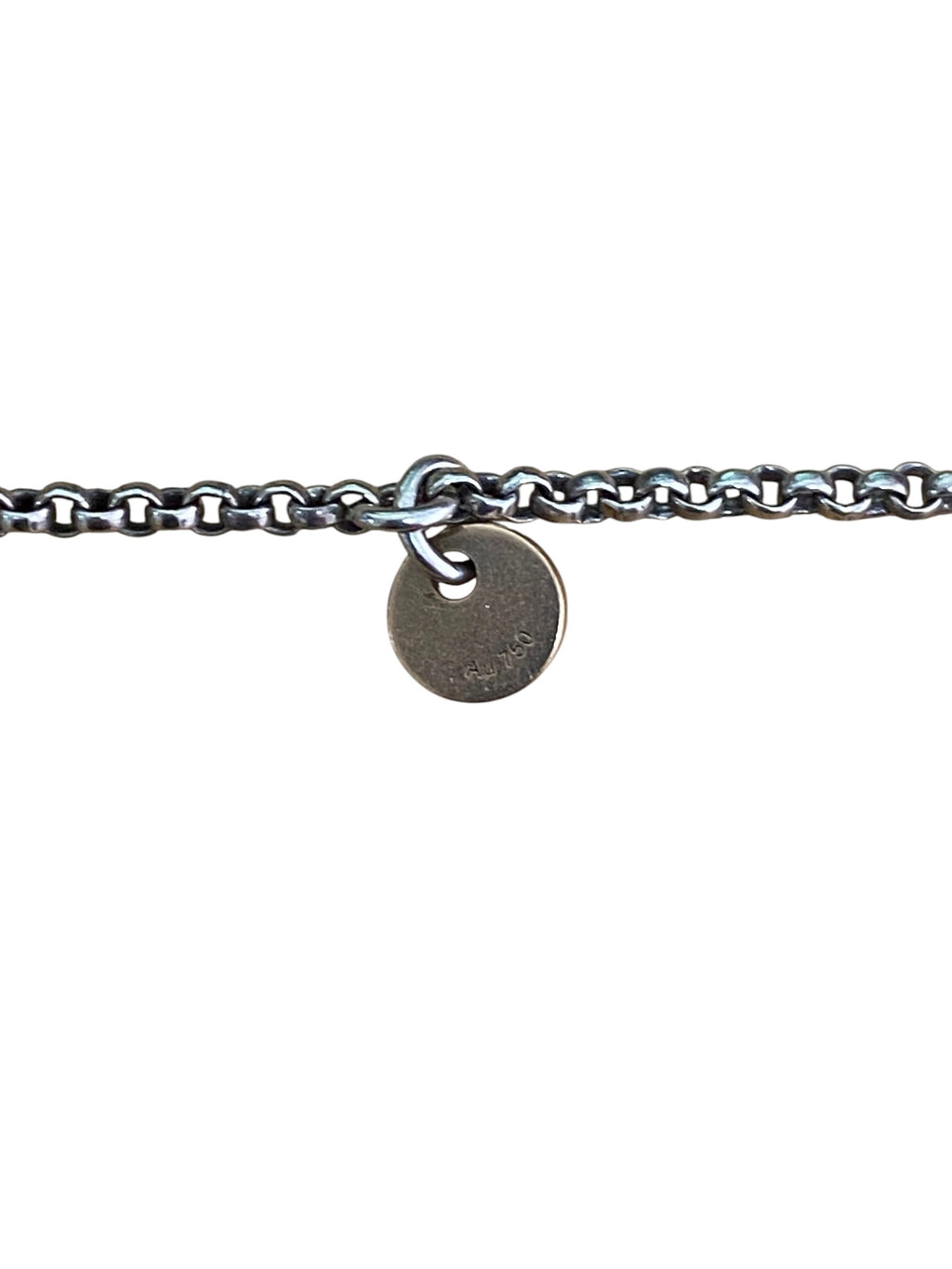 Hermès Ex-Libris Small Model SH Bracelet in Rose Gold/Silver Hardware