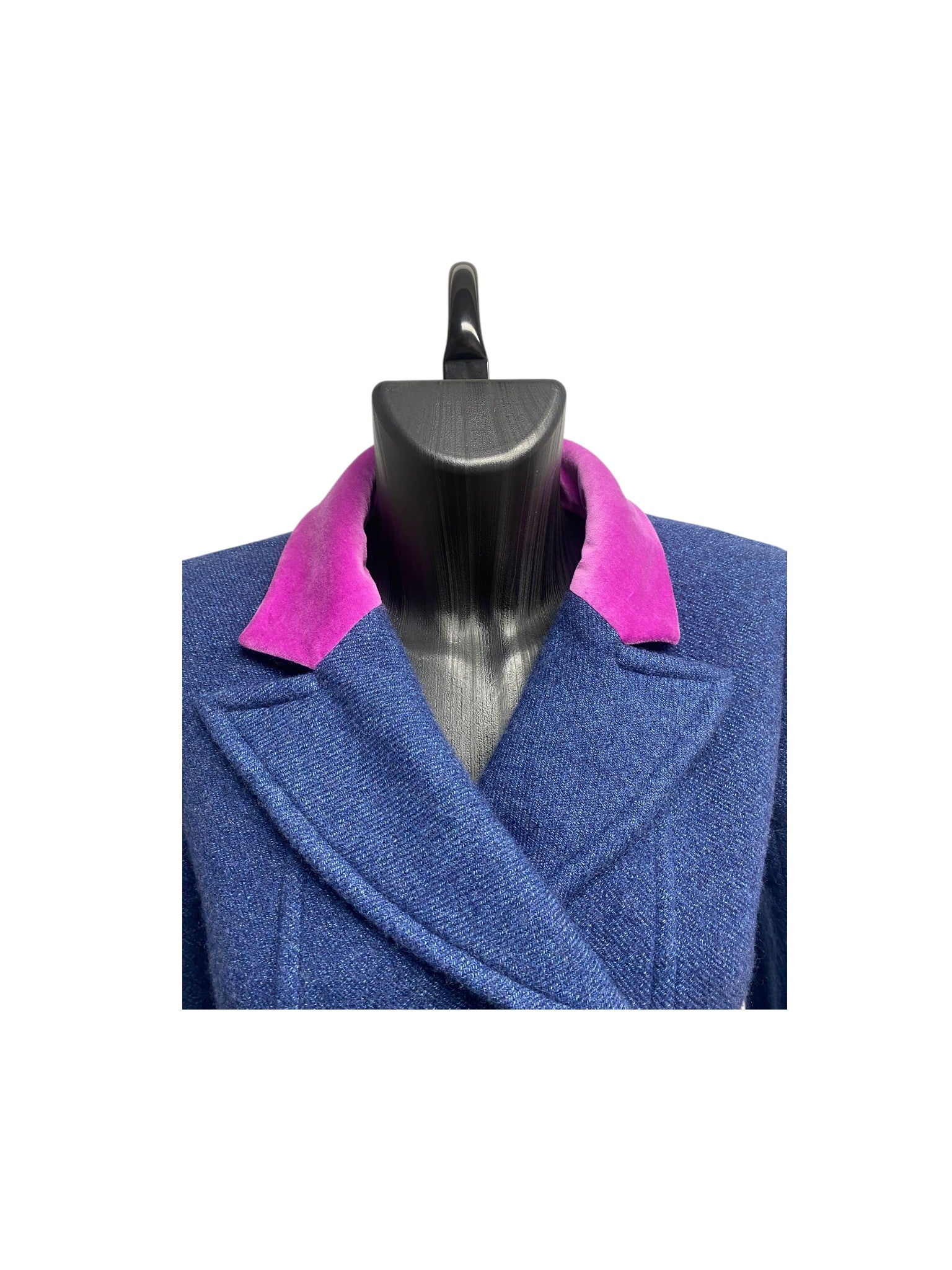Chanel Cachemire Blue Coat from FW 2007 Ready To wear Show
