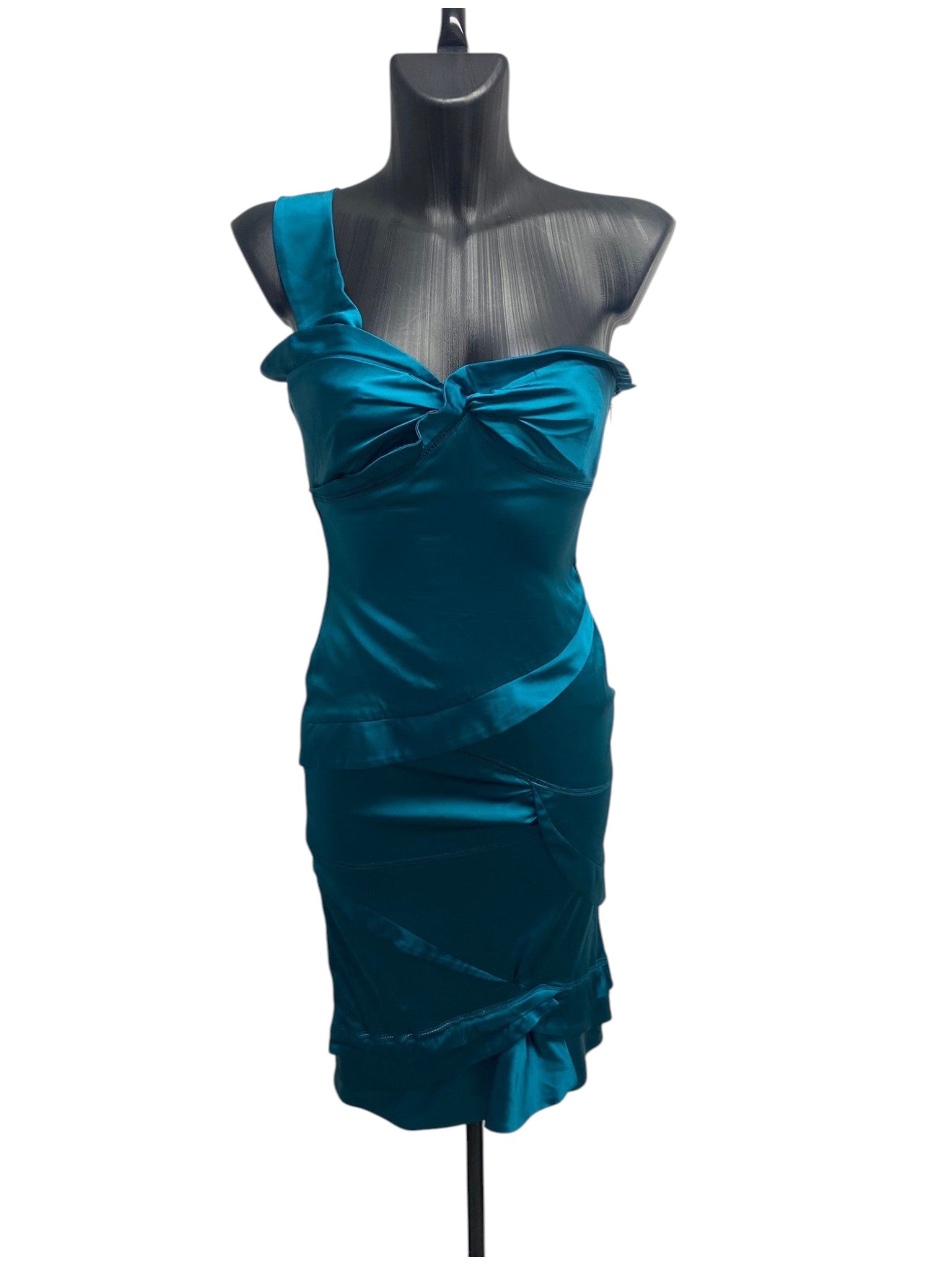 GUCCI FALL 2005 RTW Teal Dress