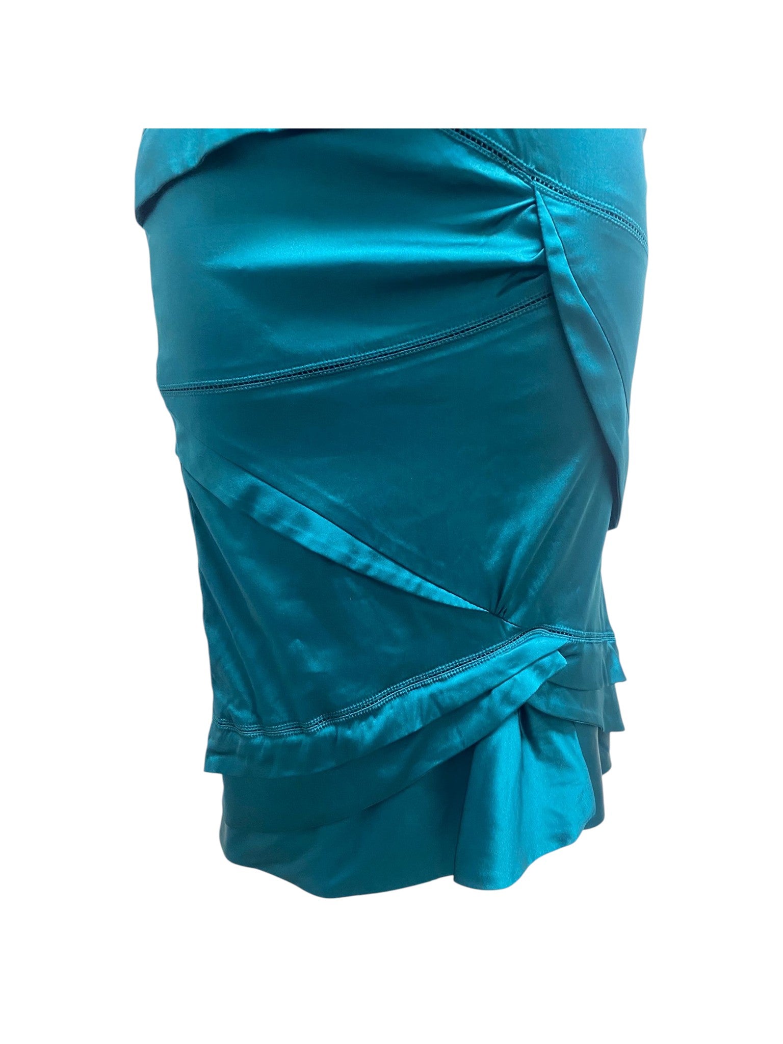 GUCCI FALL 2005 RTW Teal Dress