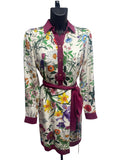 Gucci Flora Silk Dress