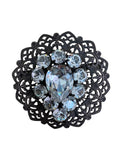 Vintage Scherrer Art Deco brooch in openwork design