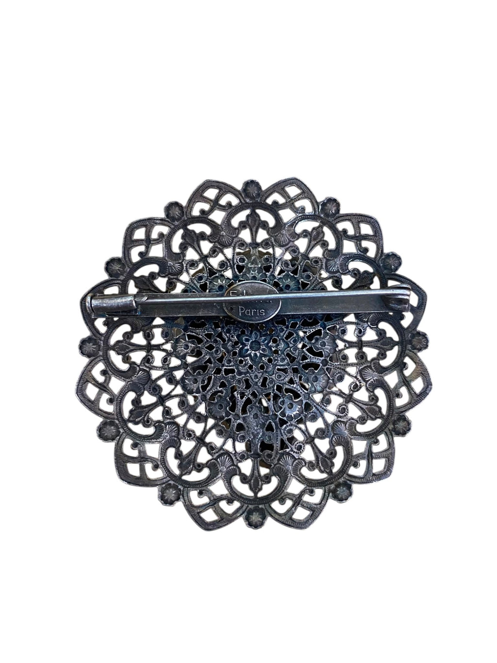 Vintage Scherrer Art Deco brooch in openwork design