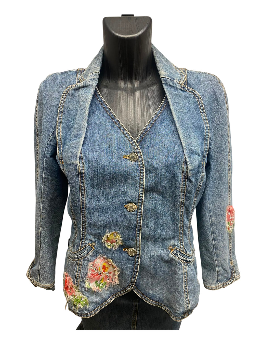 Galliano for Dior Denim Jacket and Skirt Set (2010)