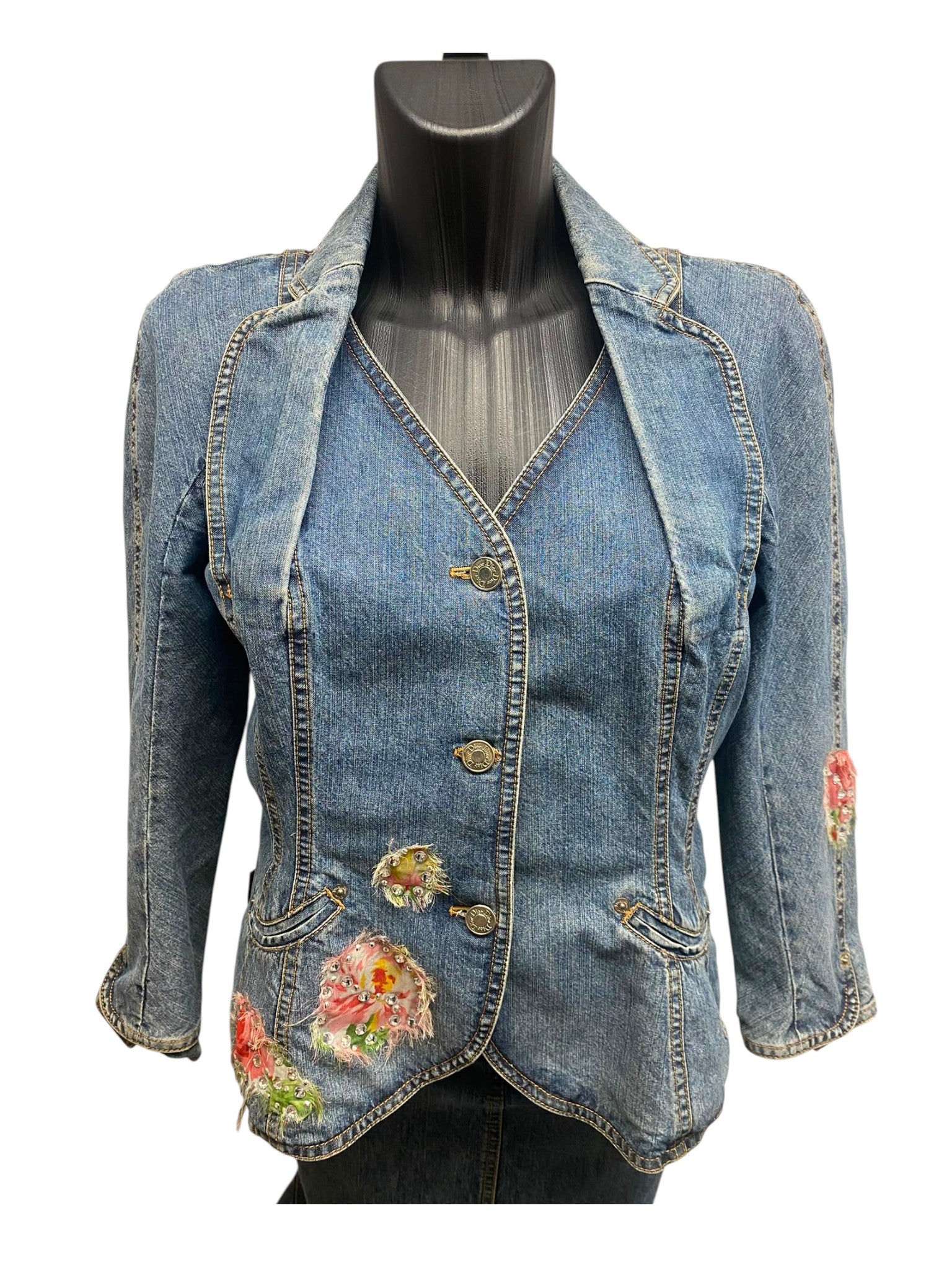 Galliano for Dior Denim Jacket and Skirt Set (2010)