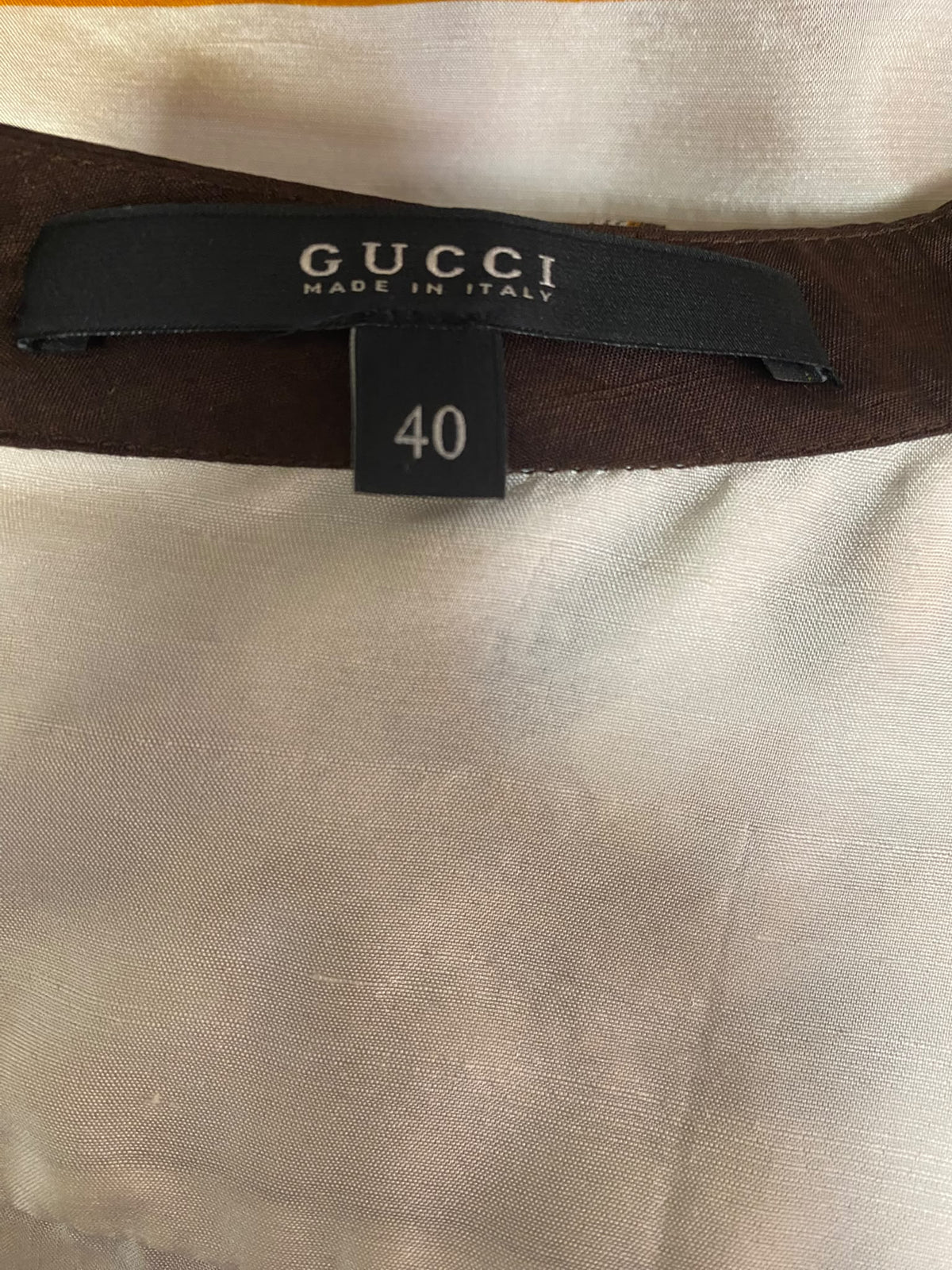Gucci Seashell Print Silk Mini Dress – Size IT 40