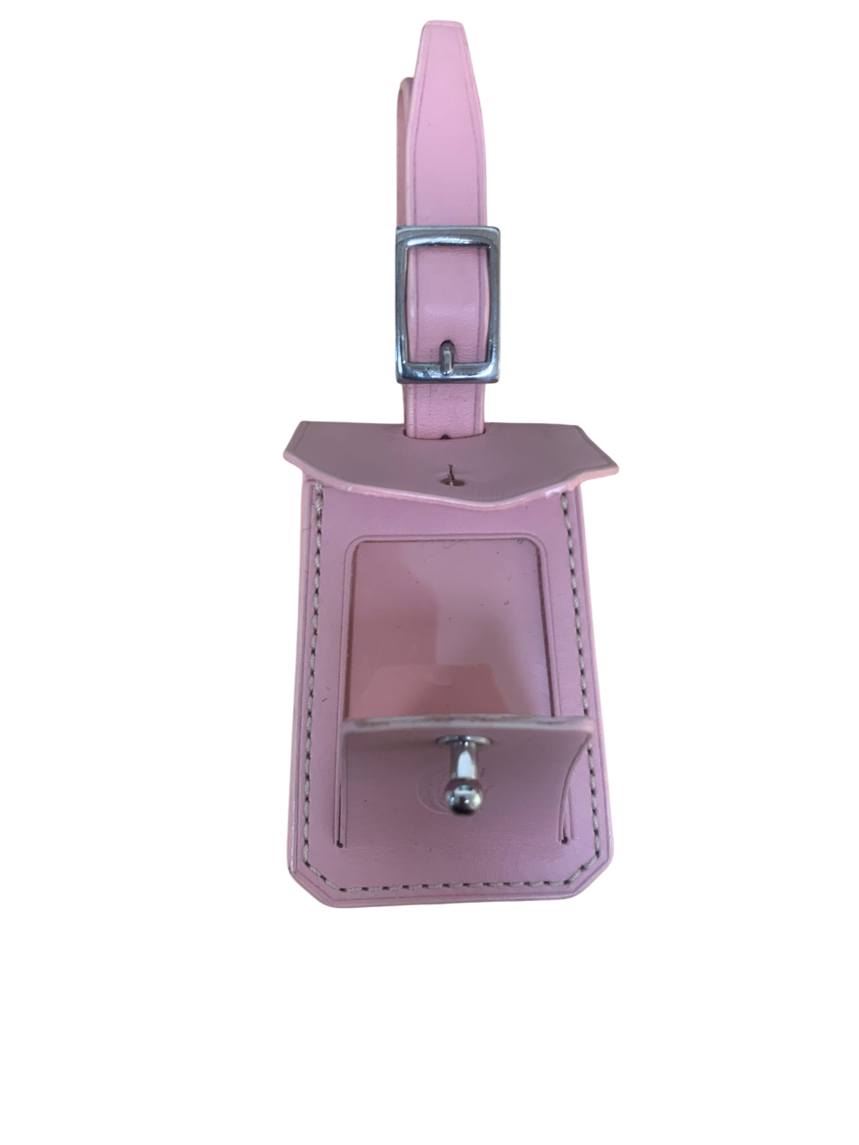 Goyard Pink Leather Tag Holder