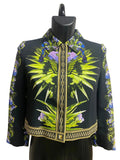 Givenchy RESORT 2012 by Riccardo Tisci Floral Botanical Cropped Jacket (FR 38)