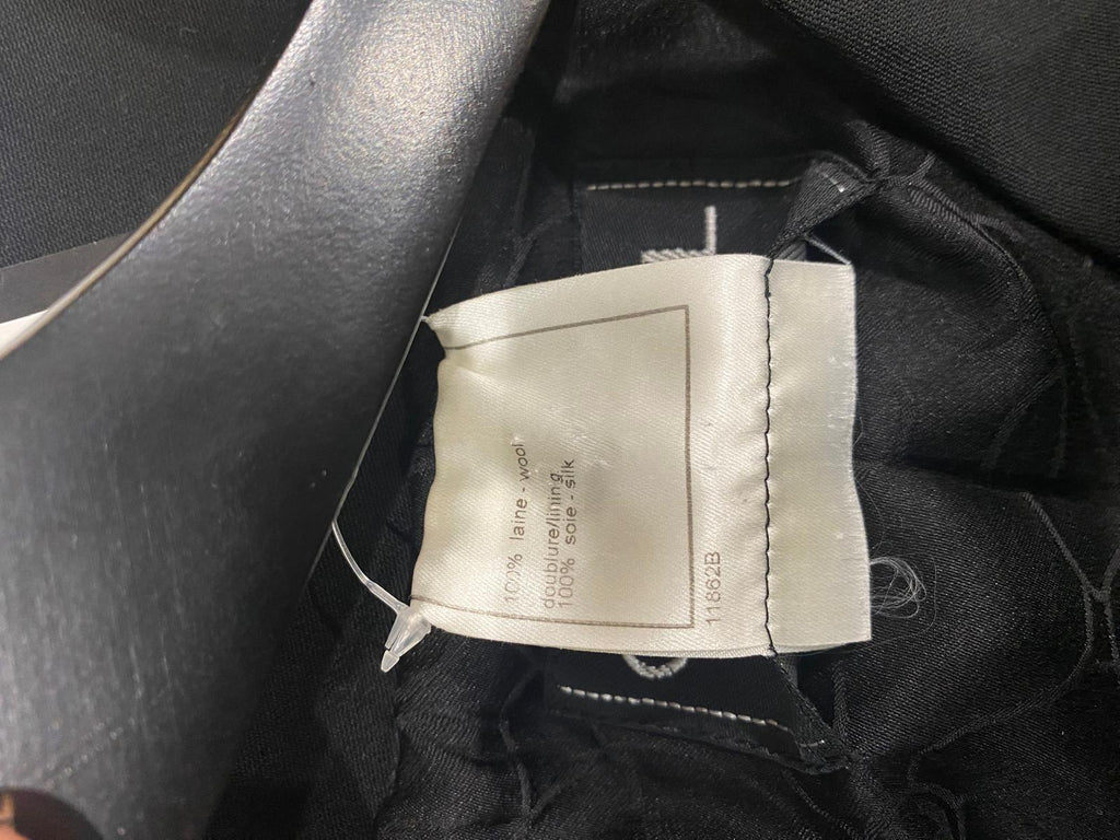 Chanel Black Blazer S/S 01 by Karl Lagerfeld
