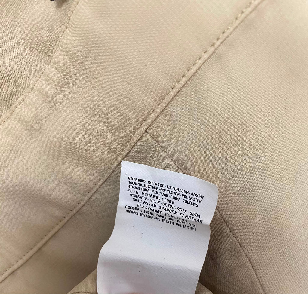 Beige Just Cavalli silk dress