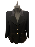 Chanel Navy Blazer with Pearl buttons FW1997