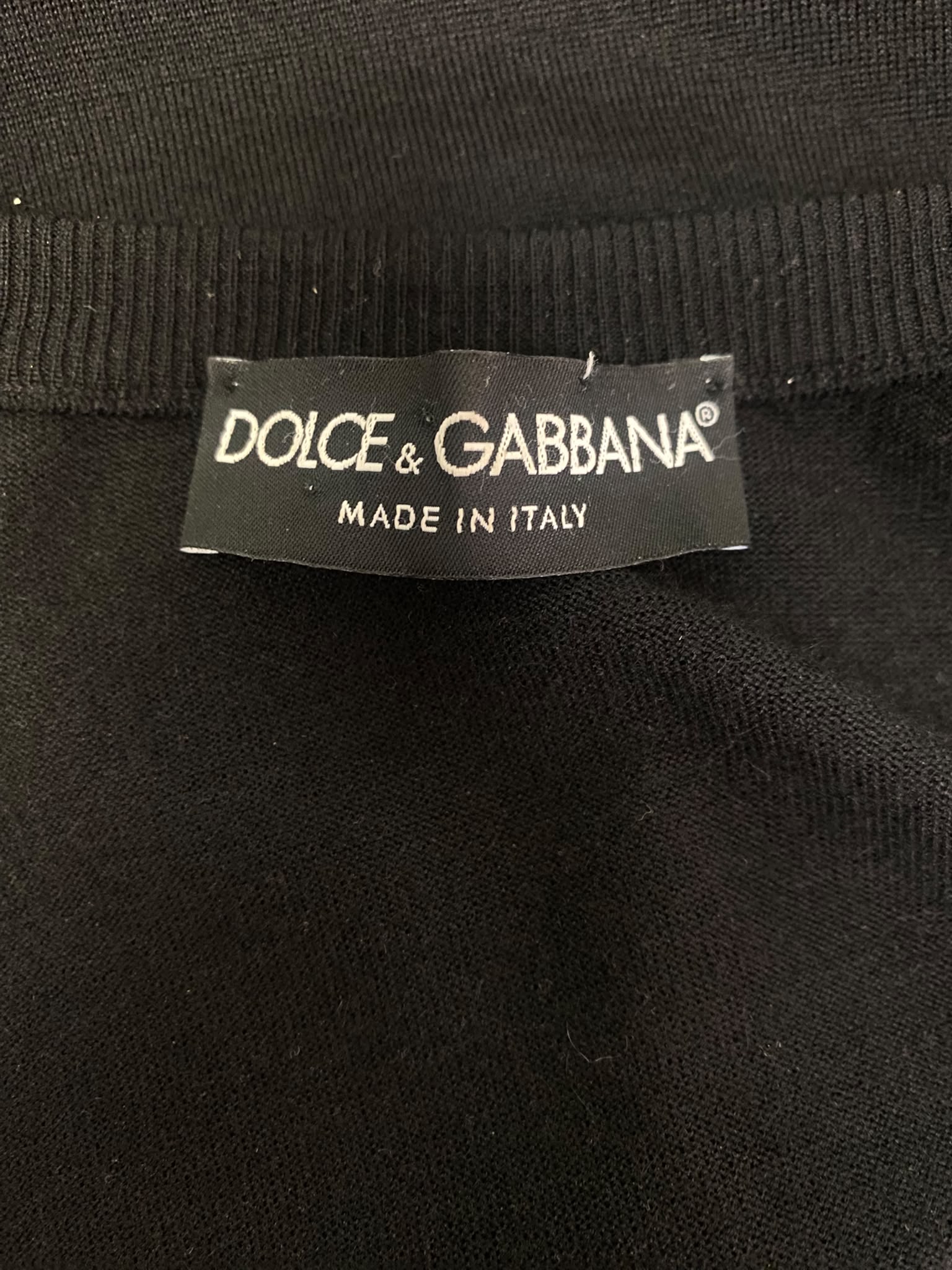 Dolce & Gabbana Cashmere & Silk Grape Print Cardigan - Size IT 44