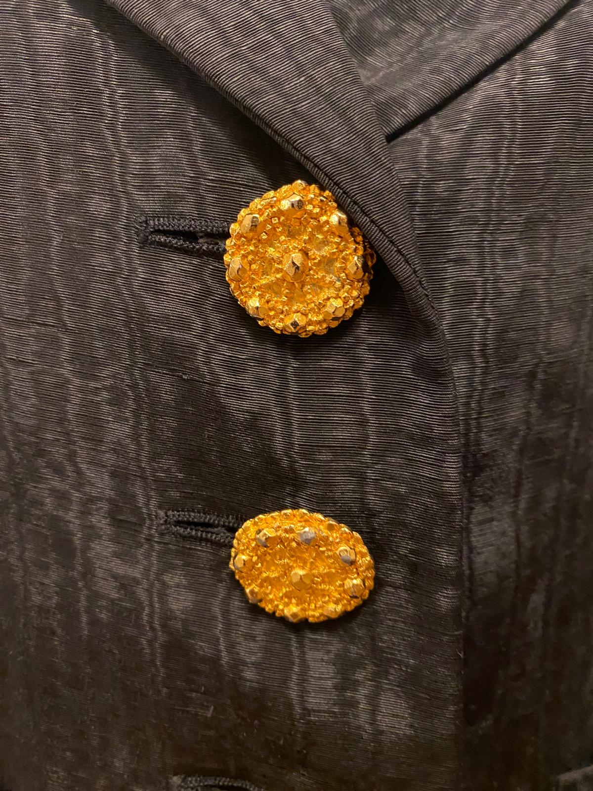 Yves Saint Laurent Navy jacket 1991