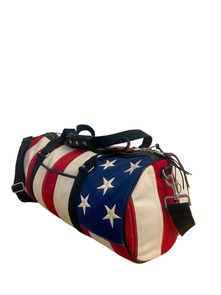 Saint Laurent American Flag travel Bag