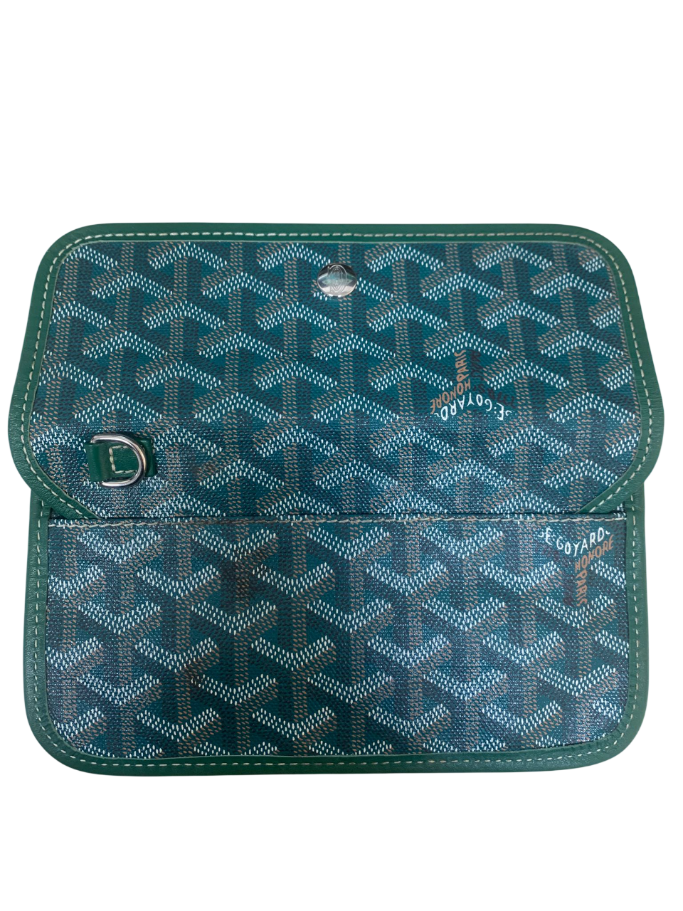 Goyard Green Pochette Saint Louis