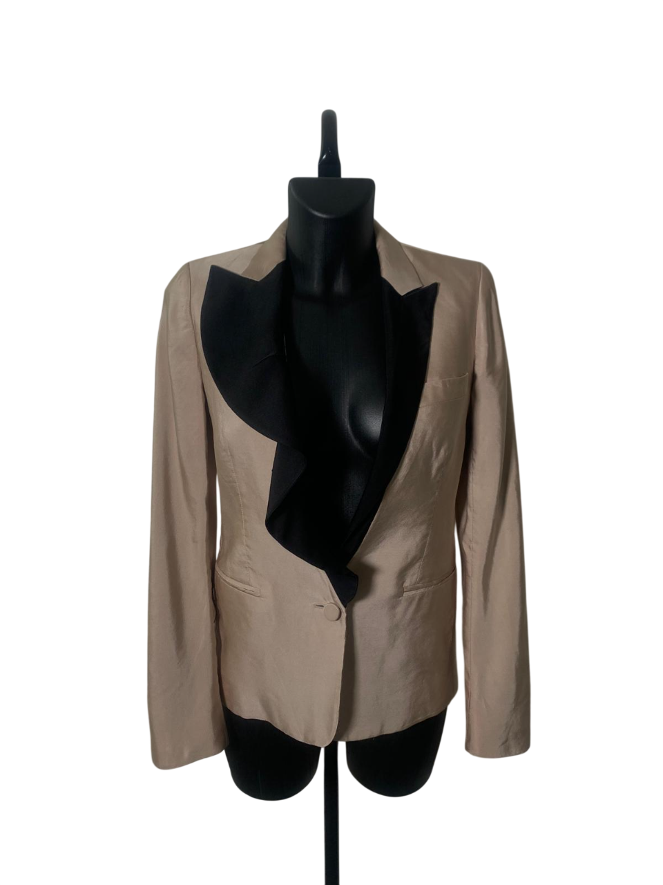 Valentino Bicolor Elegant Jacket