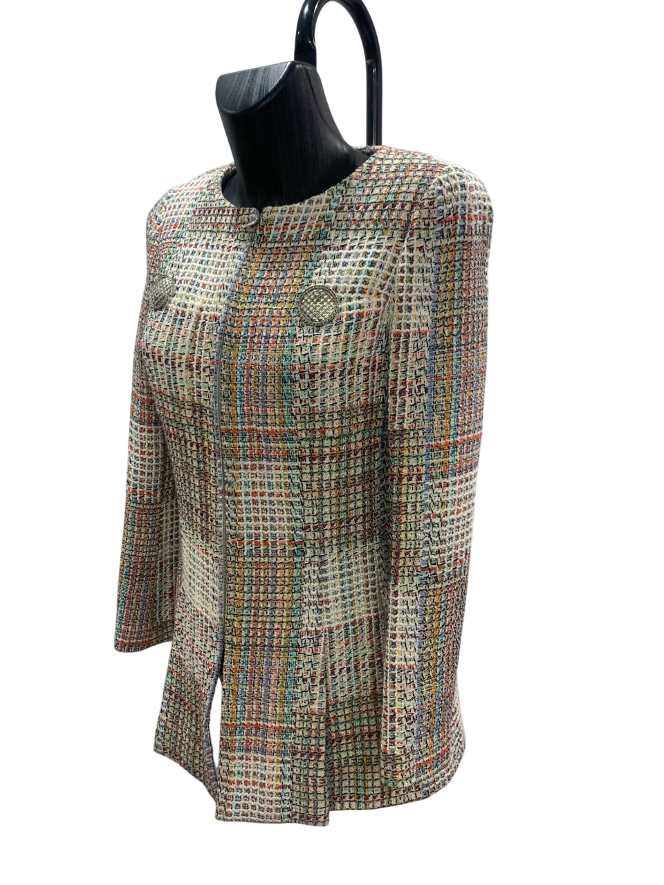 Chanel Cuba Lesage 2017 Tweed Long Jacket