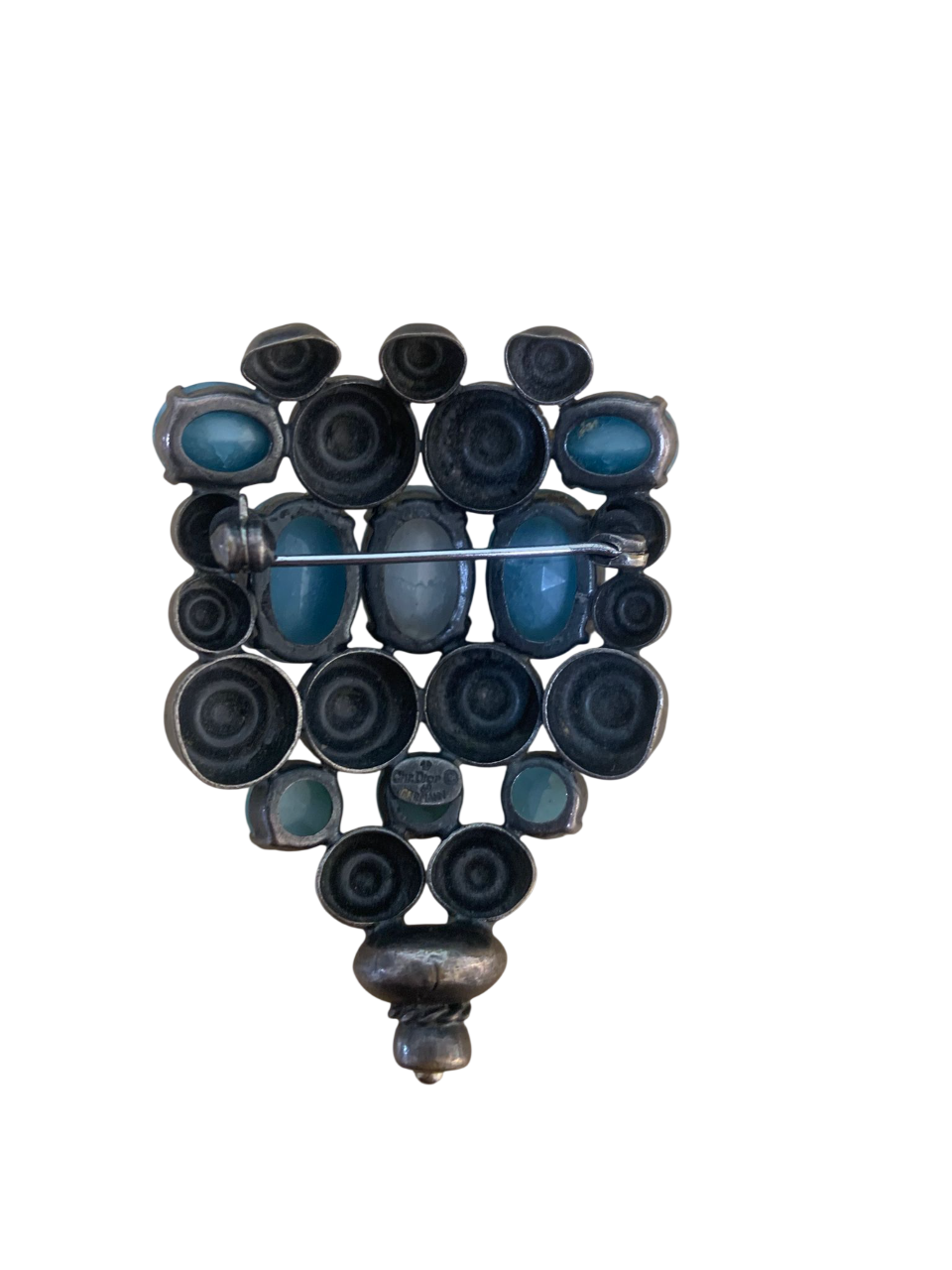Christian Dior Pre-Owned Stone-Embellished Brooch