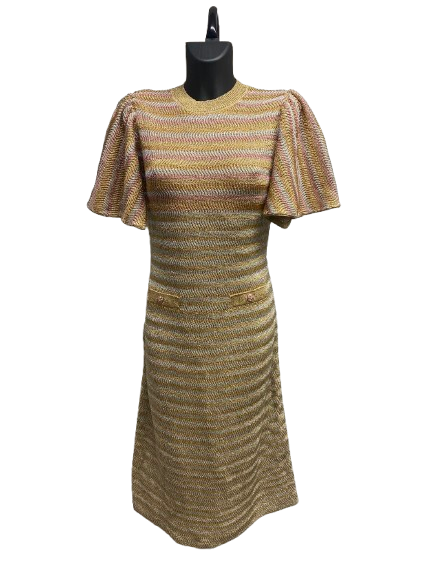Chanel Knitted Maxi Dress FW2024 by Virginie Viard