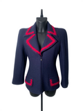 Chanel Blue and Pink Wool Jacket (FW97)