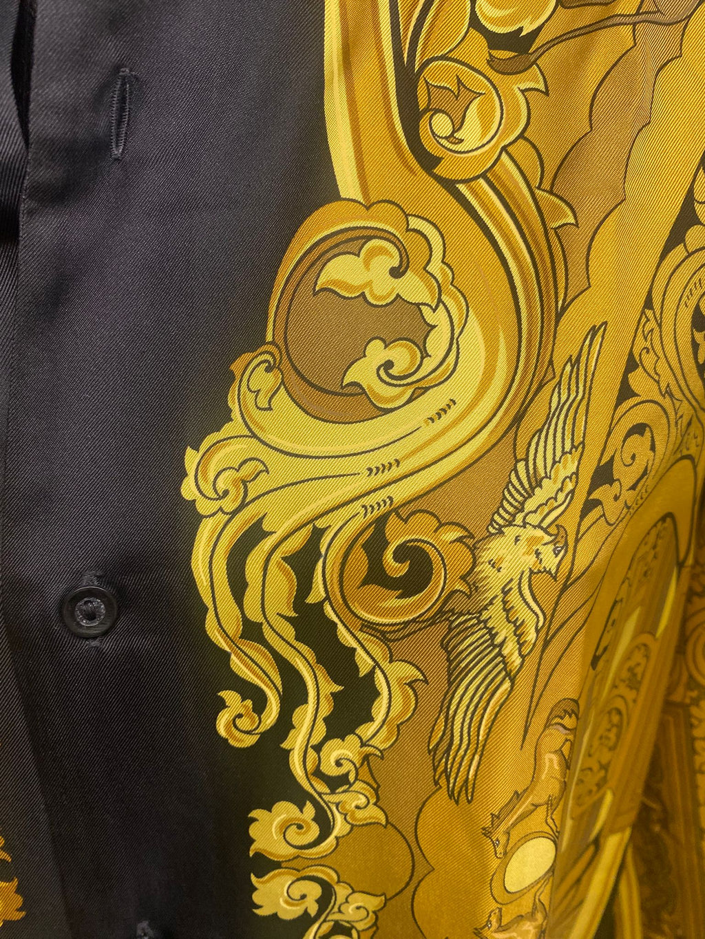 Hermès 1990 "Les Tuileries" Silk Shirt Jacket – Joachim Metz