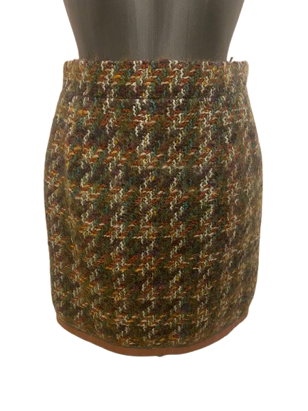 Chanel by Karl Lagerfeld Mohair Tweed Mini Skirt (FW1991)