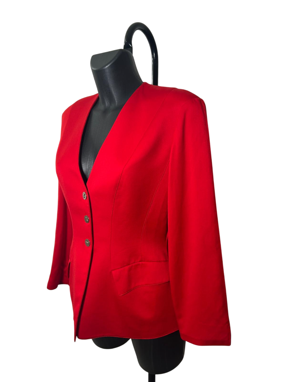 Thierry Mugler Red Vintage Blazer