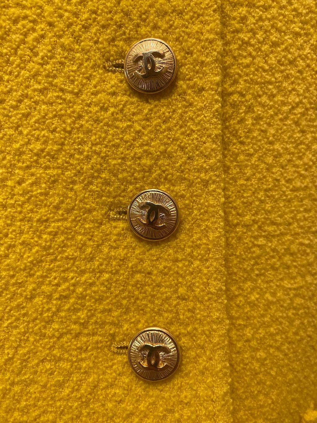 Chanel Yellow Blazer