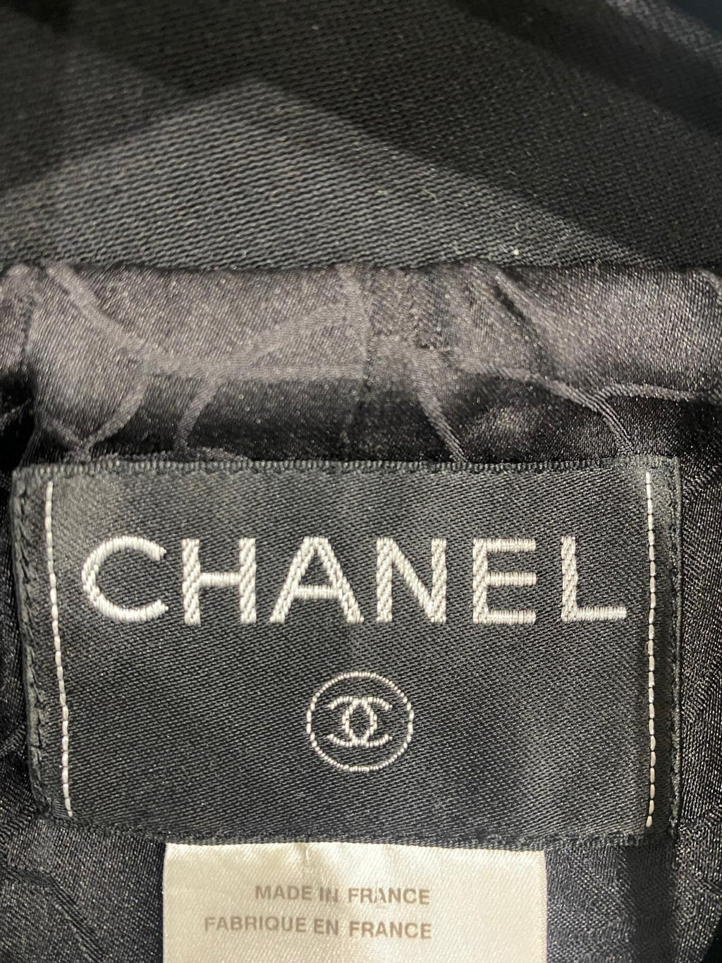 Chanel Black Blazer S/S 01 by Karl Lagerfeld