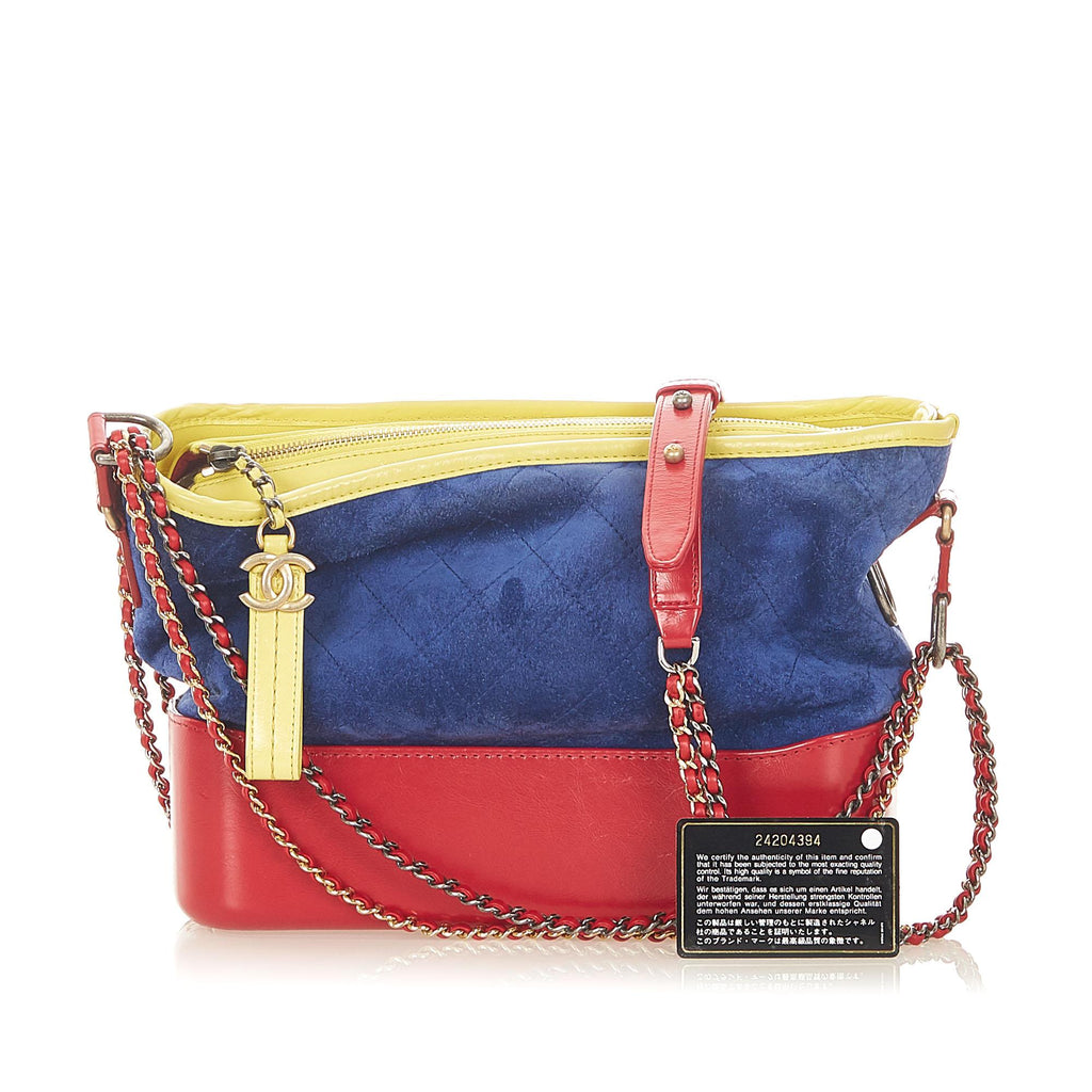 2017-2018 Medium Gabrielle Suede Shoulder Bag