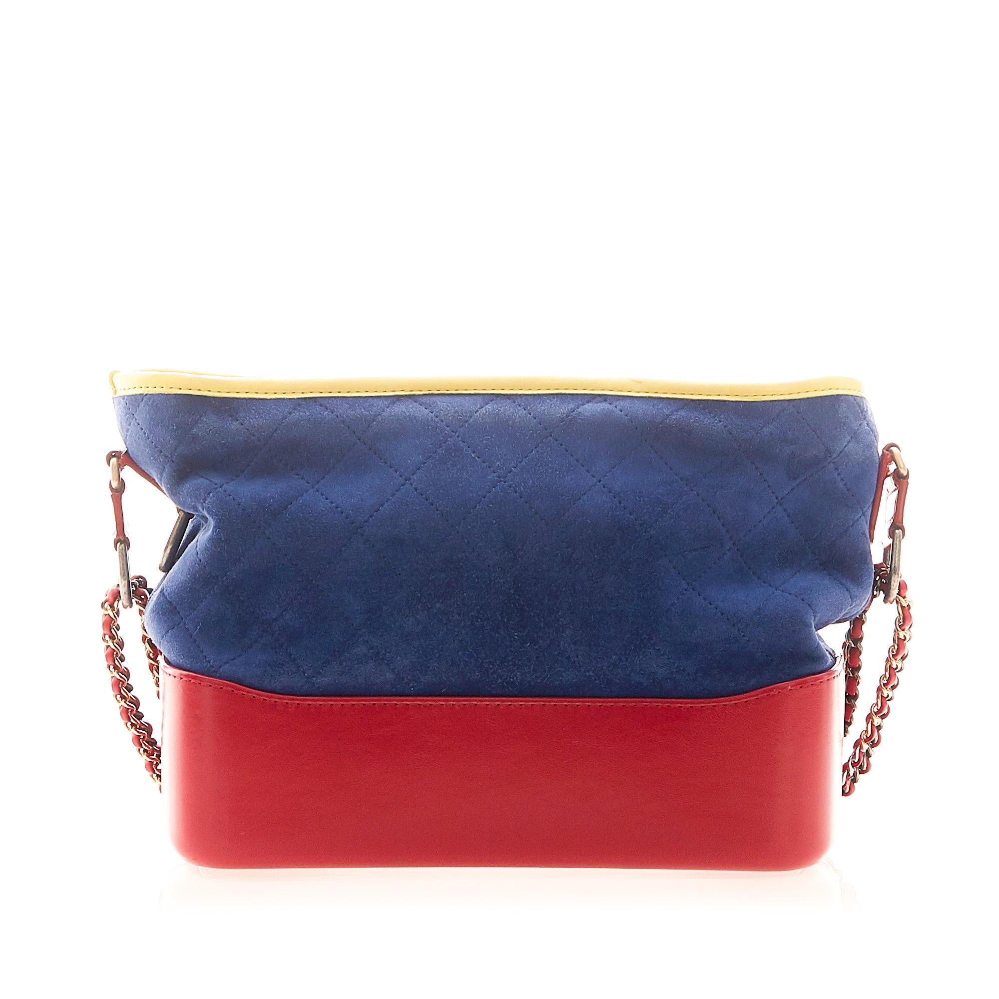 2017-2018 Medium Gabrielle Suede Shoulder Bag