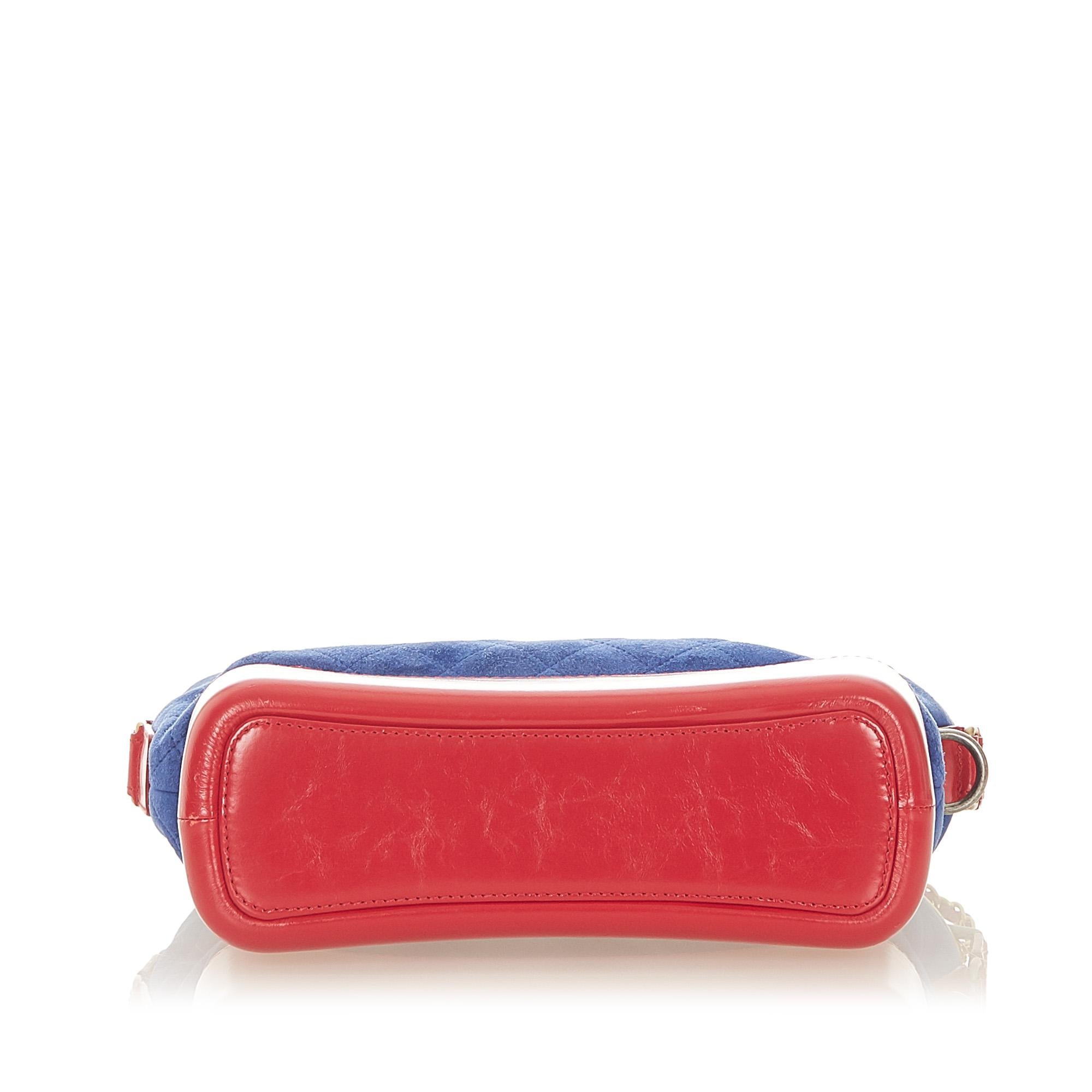 2017-2018 Medium Gabrielle Suede Shoulder Bag