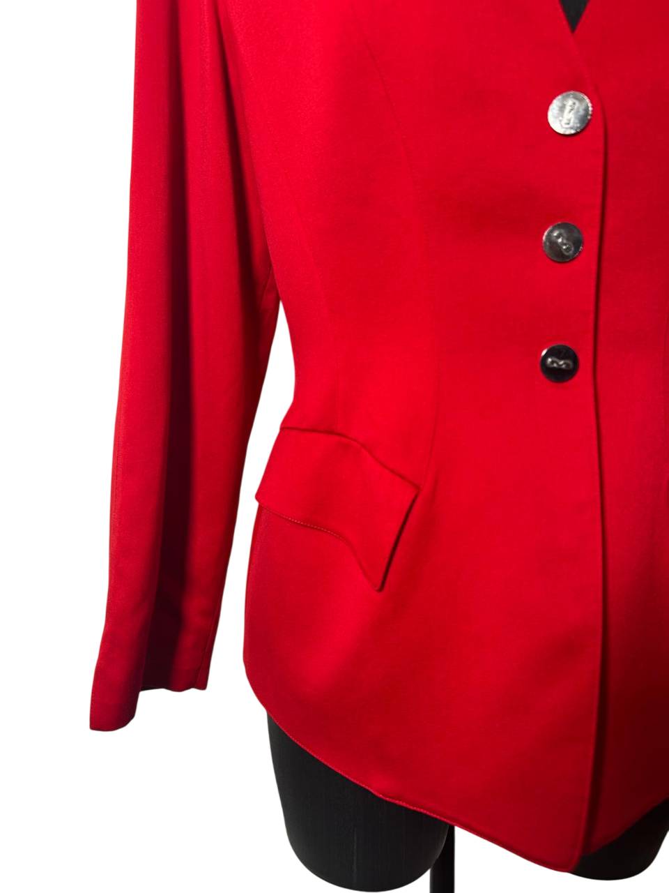 Thierry Mugler Red Vintage Blazer