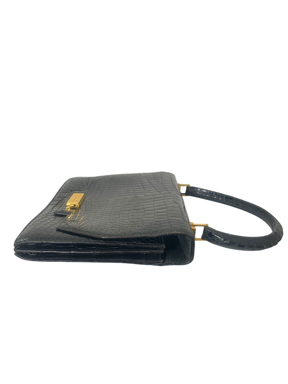 Hermès Croco Diamond Bag ('60s)